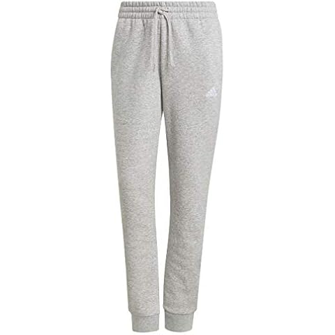 Adidas Pantalón de Chándal GM5548 W Lin FL C PT para Mujer Gris Medio/Blanco M Cover