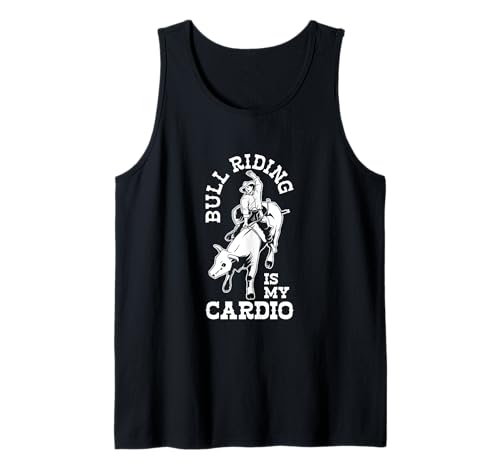 Monta de toros - el rodeo como sustituto del fitness Camiseta sin Mangas