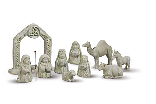 Irish Celtic Nativity Set - 10-Piece Set by Grasslands Road