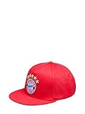 FC Bayern München Kinder Snapback Cap Logo rot