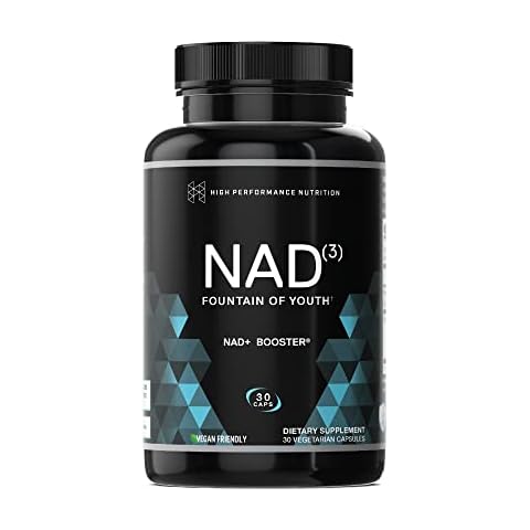 HPN NAD+ Booster – Nicotinamide Riboside Alternative (NAD3) for Men & Women | Anti Aging NRF2 Activator, 312 mg per Serving – Natural Energy Supplement for Longevity & Cellular Health, 30 Veggie Pills Cover