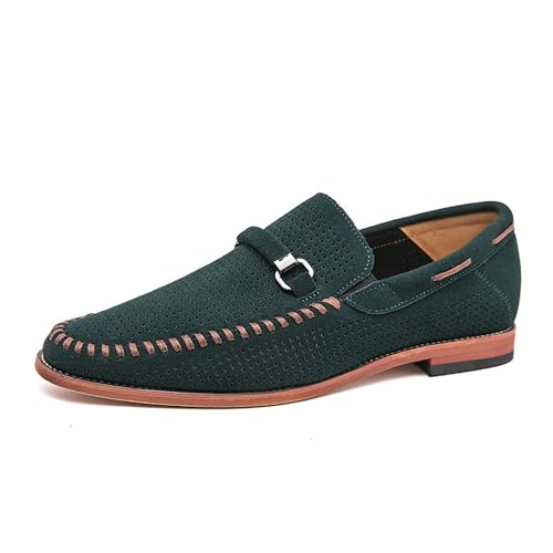 Zapatos de cuero para hombre Legou para caminar cómodo y fresco todo el día