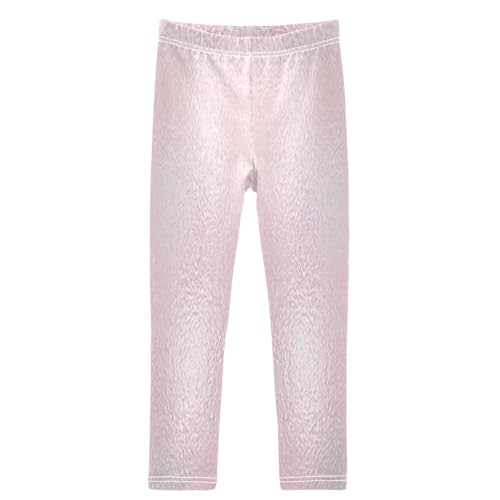 Girls' Leggings Ankle Length Printed Leggings Rainbow Marble Gradient Soft Comfortable Pants for Kids 4-10 Years