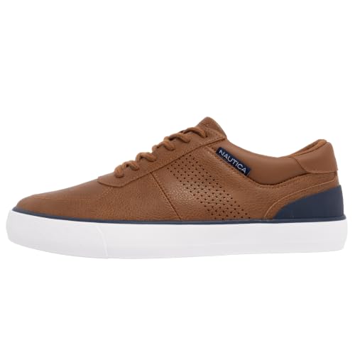 Image of Nautica Men's Classic Lace-Up Boat Shoes Low Top Fashion Sneaker - Stylish and Comfortable Casual Shoe