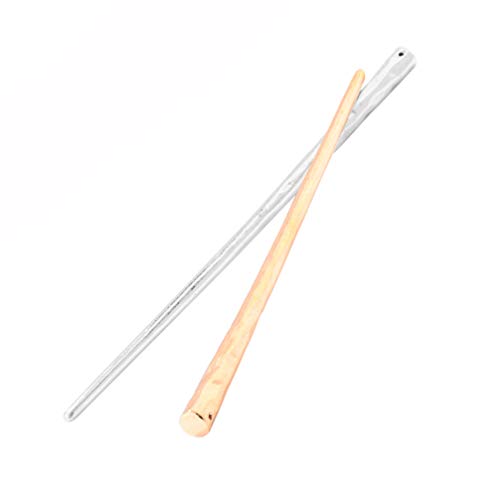 Lurrose 2 peças de palitos de cabelo para coque de liga de metal para cabelo, pauzinhos vintage aces