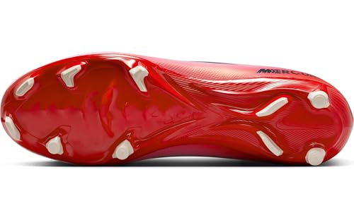 Nike Mercurial Vapor 16 Academy LV8 Multi-Ground Low-Top Soccer Cleats (University Red/Dark Obsidian)4