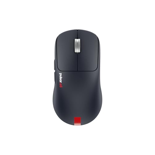 Image of Pulsar Gaming Gears ES FS-1 Wireless Gaming Mouse, Low-Profile Symmetrical Shape, 56 g (1.97 oz) Lightweight, Optical Switch, 32,000 DPI XS-1 Sensor, 8K Compatible (Medium, Pulsar ES)