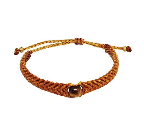 See full amazon price history chart for El Regalo Adjustable Tiger Eye Gemstone Handwoven Macrame Bracelet for Men & Women El Regalo Adjustable Tiger Eye Gemstone Handwoven Macrame Bracelet for Men & Women (B09FTG5VV4) Amazon Price History, Amazon Price Tracker