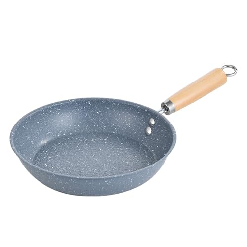 Wok de acero con fondo plano antiadherente