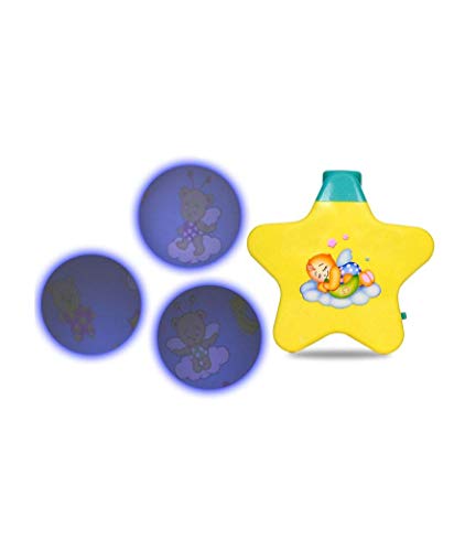 Image of Negi Battery Operated Little Angel Music Projector for Kids with Dynamic and Lively Star Image, Pleasant and Gentle Music, Baby Joy Star Projector Toy