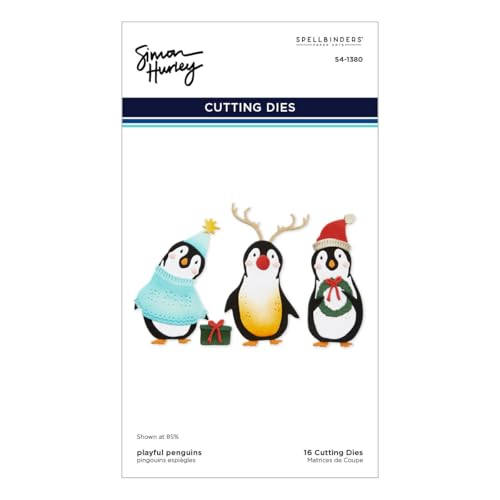 Matrice de découpe Let It Snow Simon Hurley pour scrapbooking de Noël