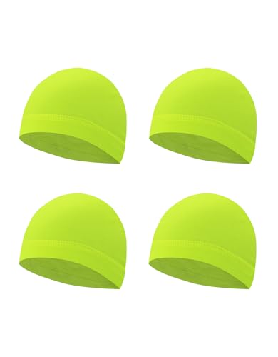 Image of Sweat Wicking Skull Caps Cooling Helmet Liner Hat Running Beanie Cycling Skullcap Sleeping Cap for Men Women