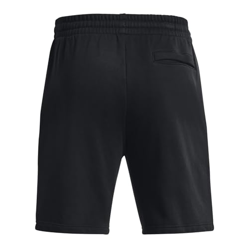 Under Armour Herren UA Rival Fleece Shorts Schwarz XS – Ansicht 4