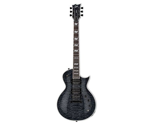 ESP LTD EC-1000 Piezo See Thru Blue – Modèles à Simple Pan Coupé - Les Beatles, Paul McCartney, John Lennon, RIngo Starr, George Harrison ESP LTD EC-1000 Piezo See Thru Blue - Modèles à Simple Pan Coupé – Image 3