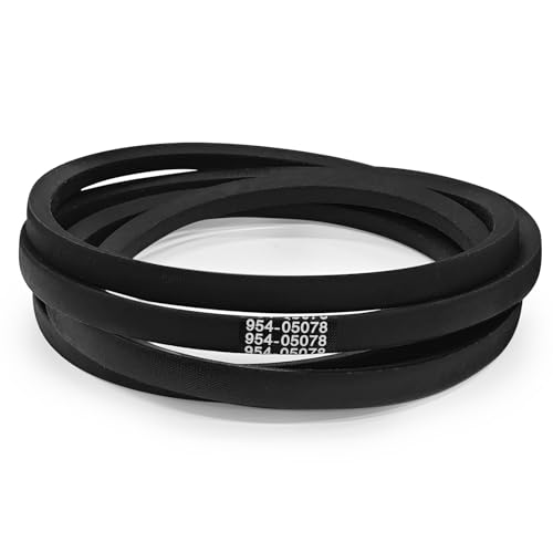 954-05078 Mower Belt Replacement for Cub Cadet/MTD/Troy-Bilt 754-05078 Compatible with Husqvarna 574845603 Exmark 1-413308 413308 50 Deck Lawn Mower Tractor Belt (5/8 x 143 1/4)