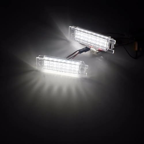 Luz de placa de matrícula LED sin error CANBUS para Astra y Corsa 3