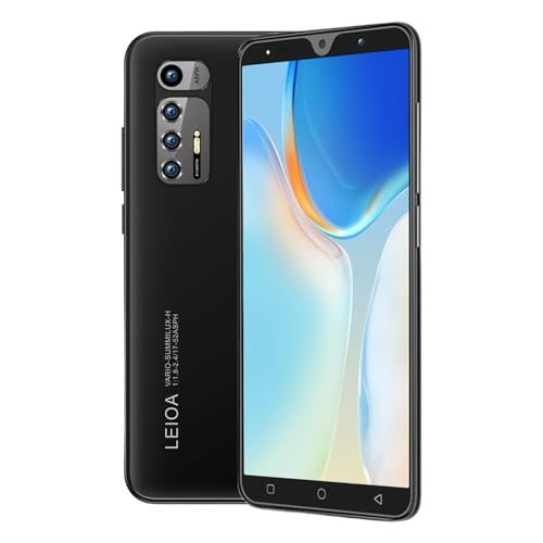 QrZrQ Smartphones Bon marché, 5,0 Pouces, Double Carte Double Caméra, Quad Core, ROM 16GB 【Extensible à 128GB】, Support GPS/WiFi/Bluetooth/FM, Téléphone...