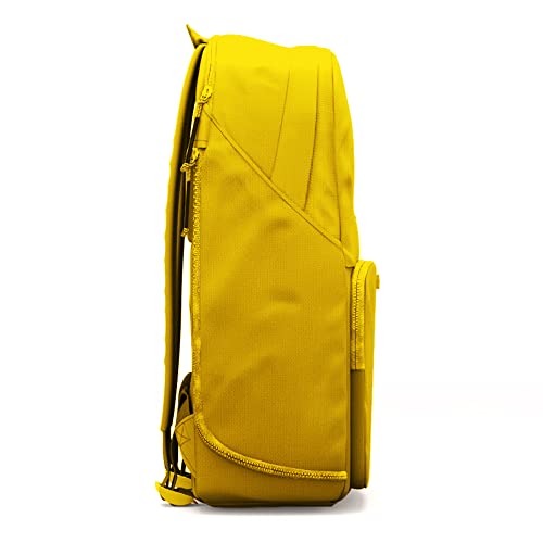 Brevite Men's The Brevite Backpack, Yellow, 17" x 11" x 5.5", Daypack Backpacks