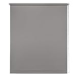 Made to Measure Thermal Blackout Blinds, Light Grey, 165cm Drop - Cut to Fit Blackout Roller Blinds For Inside and Outside Recess Window Blinds of Multiple Colours by New Edge Blinds