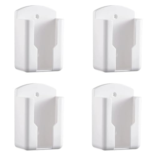 4 artículos Organizador De Mandos Para Pared, Soporte Mandos TV, Aire Acondicionado, Ventilador Y Más, Autoadhesivo Soporte De Control Remoto Para Oficina Dormitorio