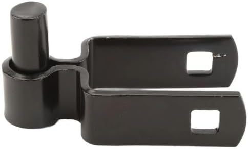 1 1/2" Square Male Black Hinge Pair 5/8" Pintle (Pack of 2)