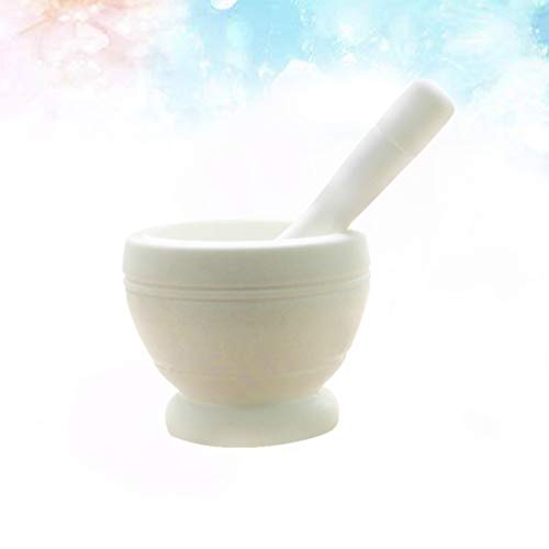 Hemoton Tigela de PilÃ£o E Almofariz Espremedor de MÃ£o Guacamole Almofariz para Especiarias Ervas T