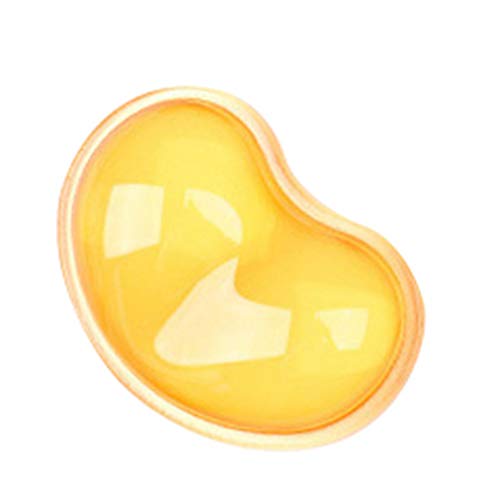 Topdo 1 Pieza Alfombrillas de Ratón Reposamuñecas con Protege la muñeca de Gel Lleno Soporte para PC y Portátil Gaming Oficina Amarillo 11 * 7cm
