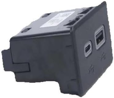 13529873 USB N USBC Port Receptacle Compatible with Automotive Motorcycle Parts XT4 Escalade Silverado Spark Acadia Yukon Sierra 2019 2024 for Part Number 13529873