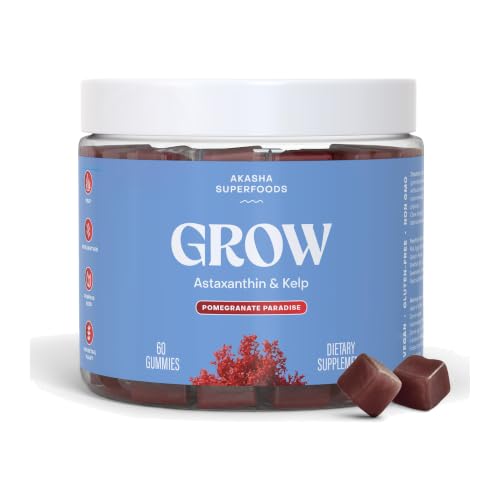 Akasha Superfoods Grow Hair Gummies