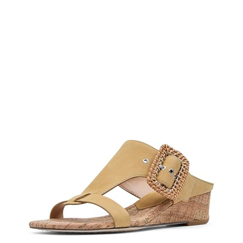 Image of Donald Pliner Women's VINE Wedge Sandals, Open-Toe Sandals, Women's Sandals, Comfortable Sandals, Summer Wedges, Dress Sandals