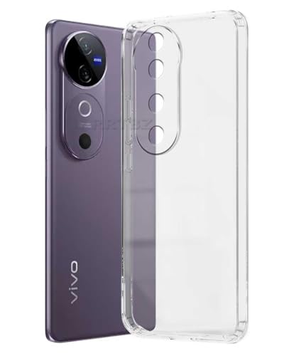 Image of Soft Silicone TPU Back Cover Compatible with Vivo V40 4G