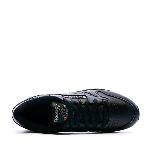Image of Reebok Womens Classic Leather Sneaker, Black 2, 7.5 US