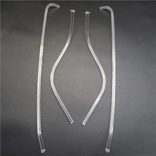 module DRL voiture Compatible avec Benz pour GLC W253 2020 2021 2022 2023 2024 plaque de guidage de lumière de phare de voiture DRL tube lumineux guide de feux de circulation diurnes(4X A pair)