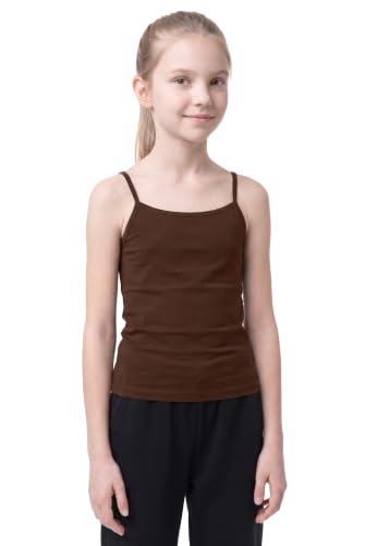 Image of Kurve Girl's Sleeveless Tank Top - Stretch Undershirts Cami Camisole, UV Protective Fabric, Rated UPF 50+ (Made in USA)
