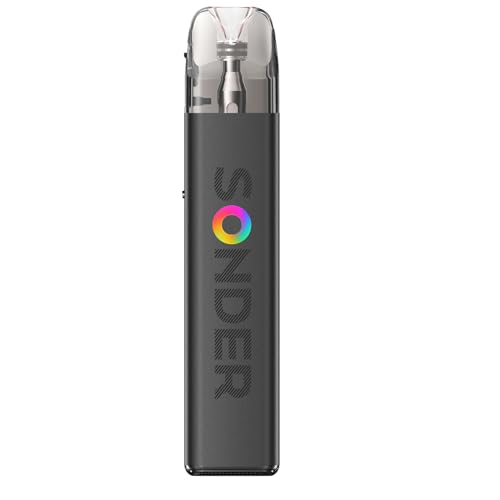 GeekVape Sonder Q2 Kit | Q pod 0.8Ω（12-18W) Cartridge | 1350mAh Battery 30W Vape with 3ml Q Pod Cartridge MTL Vaporizer Electronic Cigarette Vaping no nicotine (Nero notte)