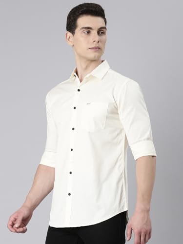Image of Majestic Man Men Classic Slim Fit Pure Cotton Casual Shirt