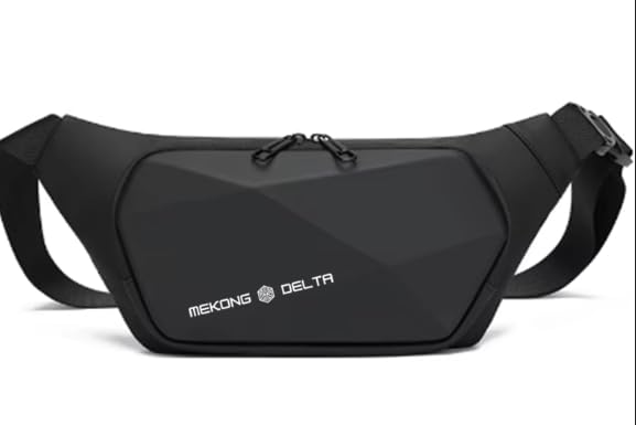 Mekong Delta The Getaway CrossbodyBag Black (blue)3