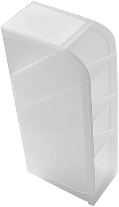 Small Desk Organizer- Pen Organizer Storage Cute Desk Pencil Markers Holder Storage Box Set Multi-Functional Stationary Desktop Cup Organizers for Home RoomOfficeSchool Art Supply, White, 19144cm : Office Products