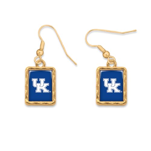 Kentucky Wildcats Vivian Gold Earrings Licensed Gift UK