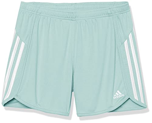 Short adidas fille vert menthe ideal pour le collège et les entraînements de sport en taille L Plus