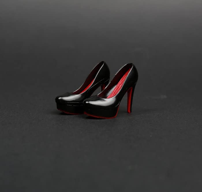 Chaussures à talons hauts 1/6 de qualité pour modèle féminin PH TBL