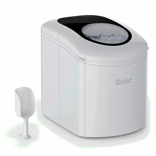 Odec Ice Maker Machine for Countertop, 9 Ice Cubes Ready in 6 Mins, 26.