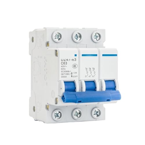 Interruptor automático AC 3P para proteger motores trifásicos de 230V ante fallos de corriente