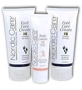 Nordic Care Foot Cream 2 x 6oz tubes plus Body Lotion