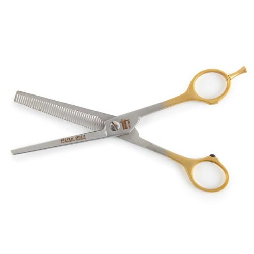 image for Dubl Duck Stainless Steel Small Pet Ultra Gold 46-Tooth Thinning Shear