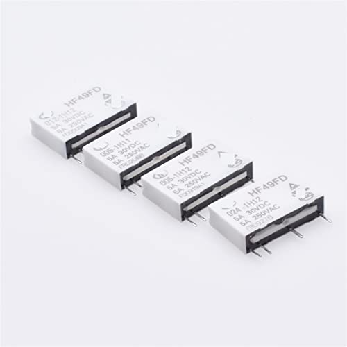 Relais électromécanique HF49FD 012 1H11T pour circuits de puissance miniatures 4 broches
