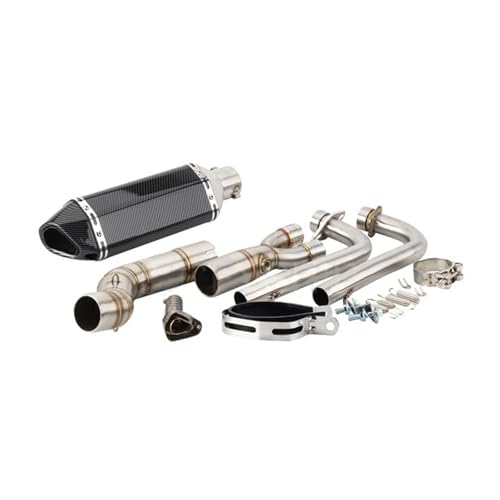 Sistema de escape de moto con acabados de alta precisión para TMAX530 2018
