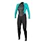 Black/Light Aqua