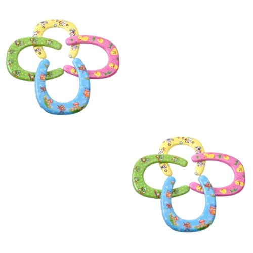 COOLHIYA 8個 子供用トイレトレーニングリング 子供用トイレトレーナー 幼児用トイレシート トイレトレーニングカバー 便座クッション ベビートイレシート 車の座席 トイレトレーニングシート