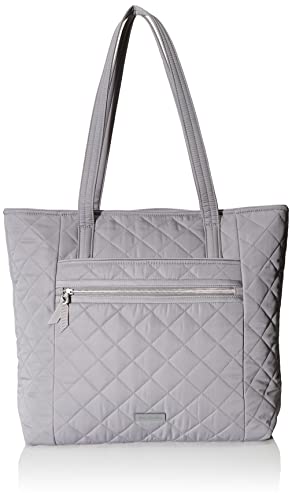 Vera Bradley Performance Twill Vera Tote Bag, Classic Gray